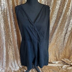Universal Thread Black Shorts Romper